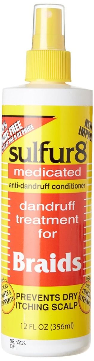 Sulfur8 Treatment Antidandruff Conditioner for Braids 356ml