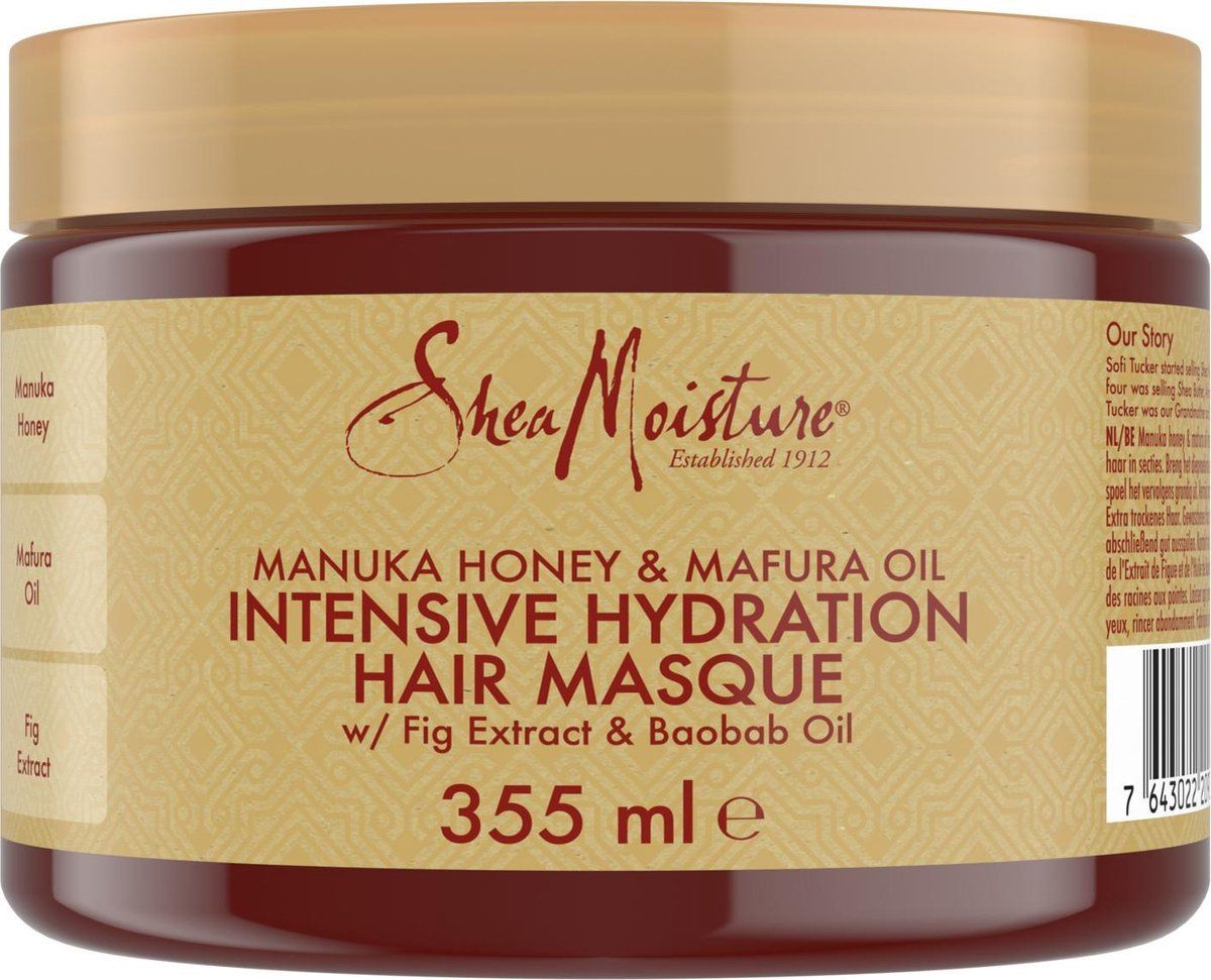 Shea Moisture Manuka Honey & Mafura Oil Intensive Hydration Masque 355ml