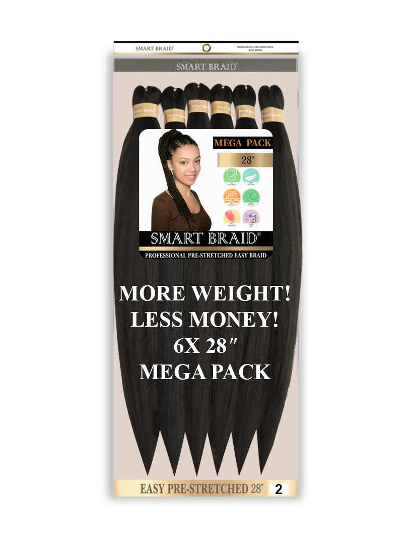 Smart Braid Pre-Stretched 6X28” Pack