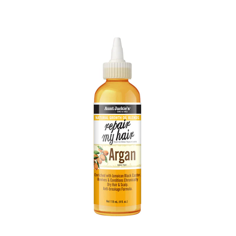 Aunt Jackie's Repair My Hair  Argan Natural Growth Oil Blend 118ml