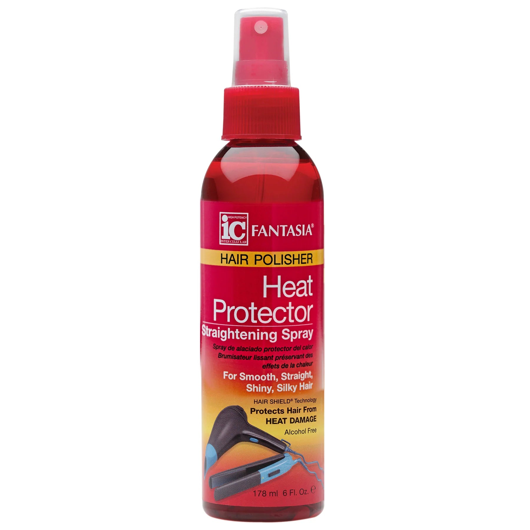 Fantacia IC Heat Protector Straightening Spray 178ml