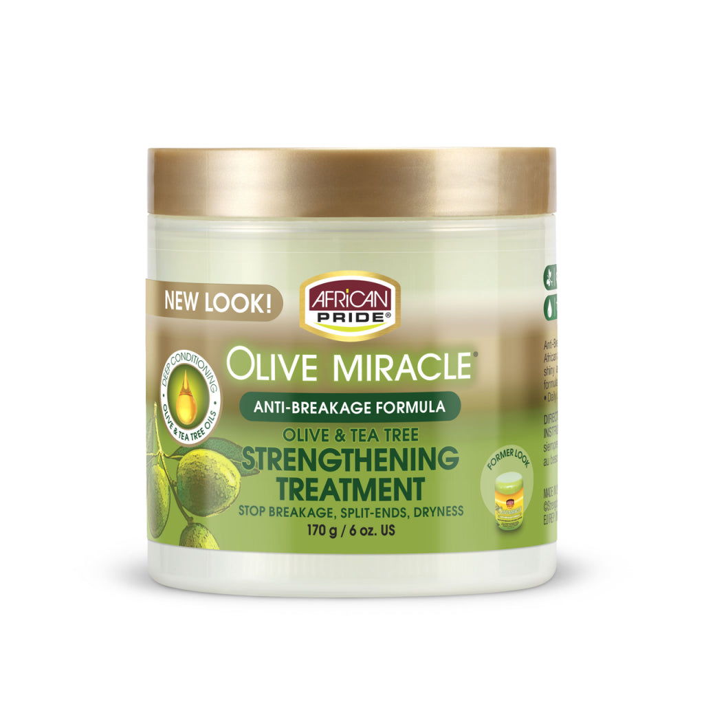 African Pride Olive Miracle Strengthening Treatment 170g