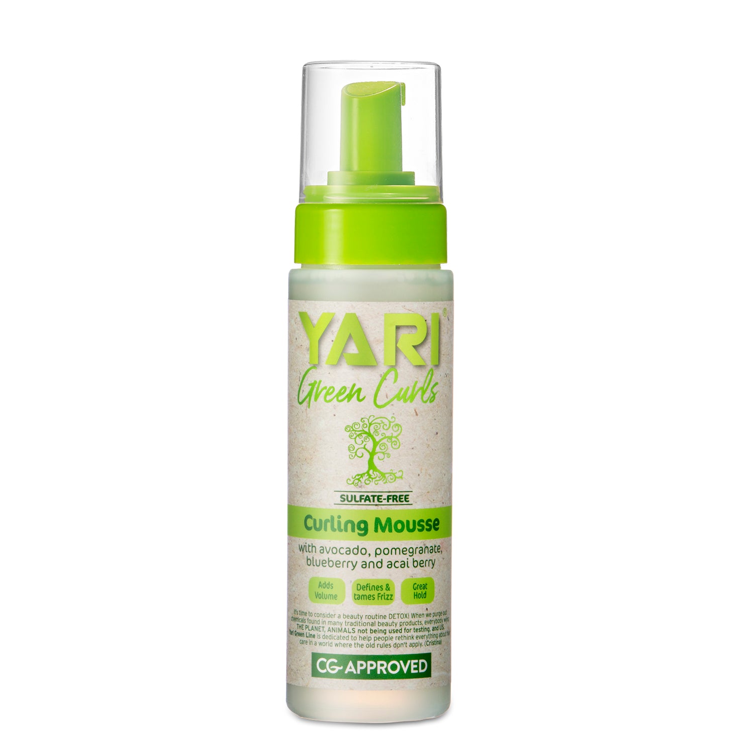 Yari Green Curls Curling Mousse 220ml