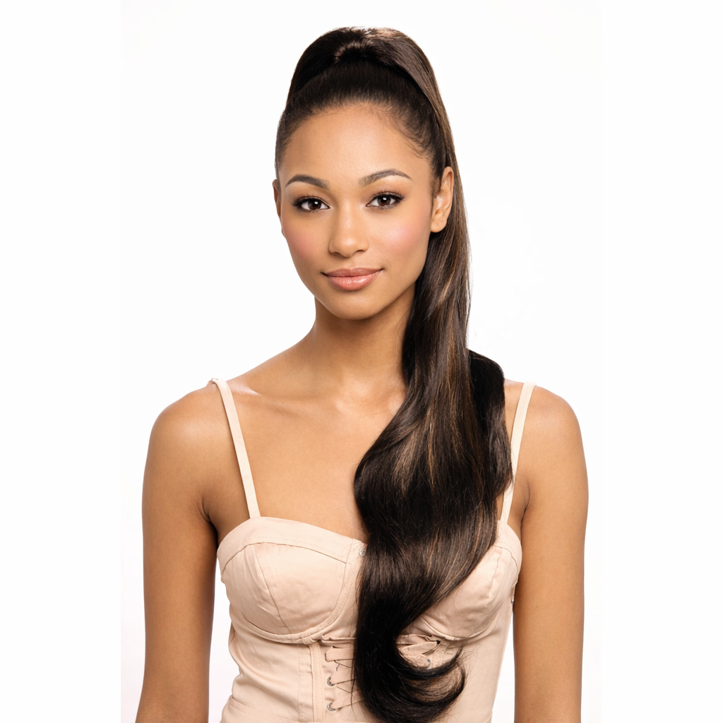 CHERISH DRAWSTRING PONYTAIL CANADA GIRL