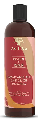 As I Am Jamaican Black Castor Oil Shampoo 355ml