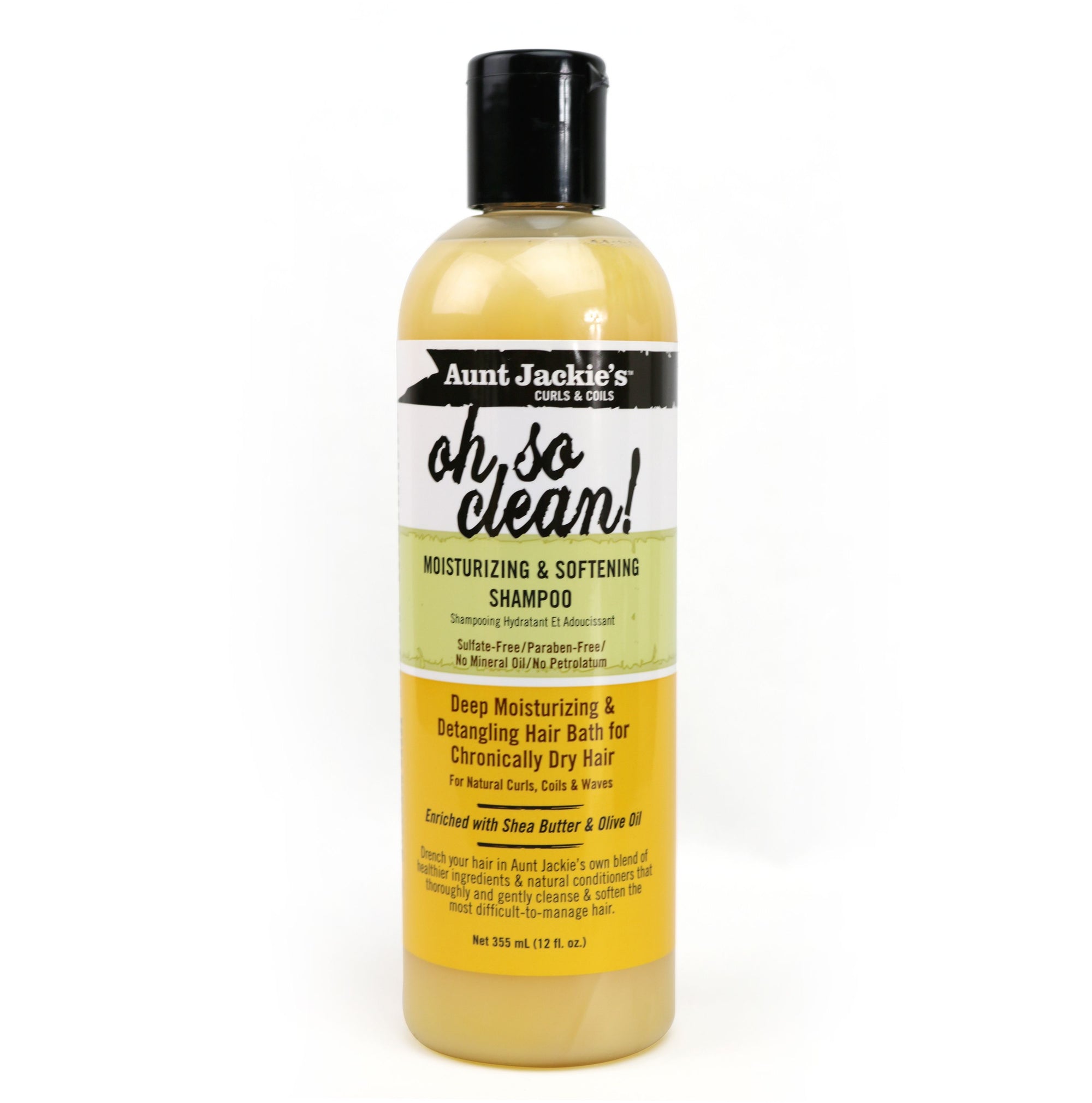 Aunt Jackie's Oh So Clean – Moisturizing & Softening Shampoo 355ml
