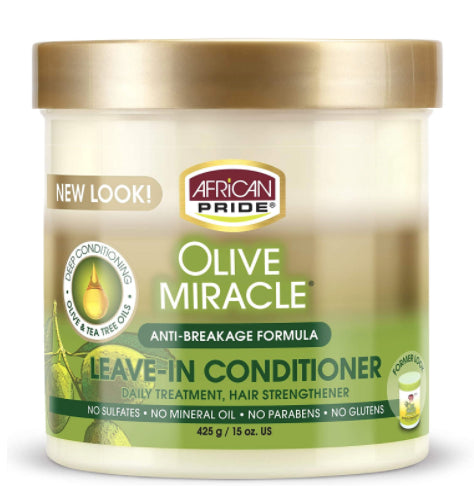 African Pride Olive Miracle Leave-In Conditioner 425g