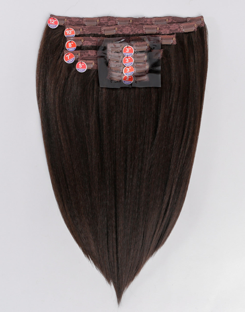 BIG BEAUTIFUL HAIR CLIP-IN - KINKY STRAIGHT