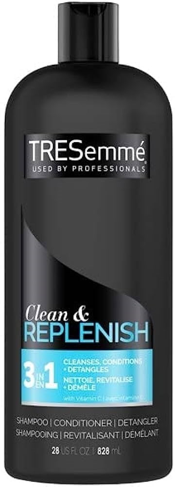 TRESemmé Clean & Replenish 3-in-1 Shampoo 828ml
