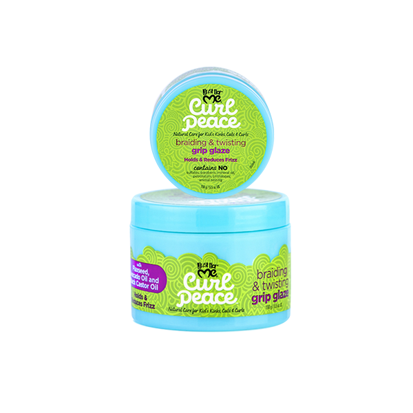 Just for Me Curl Peace Braiding & Twisting Grip Glaze 156g