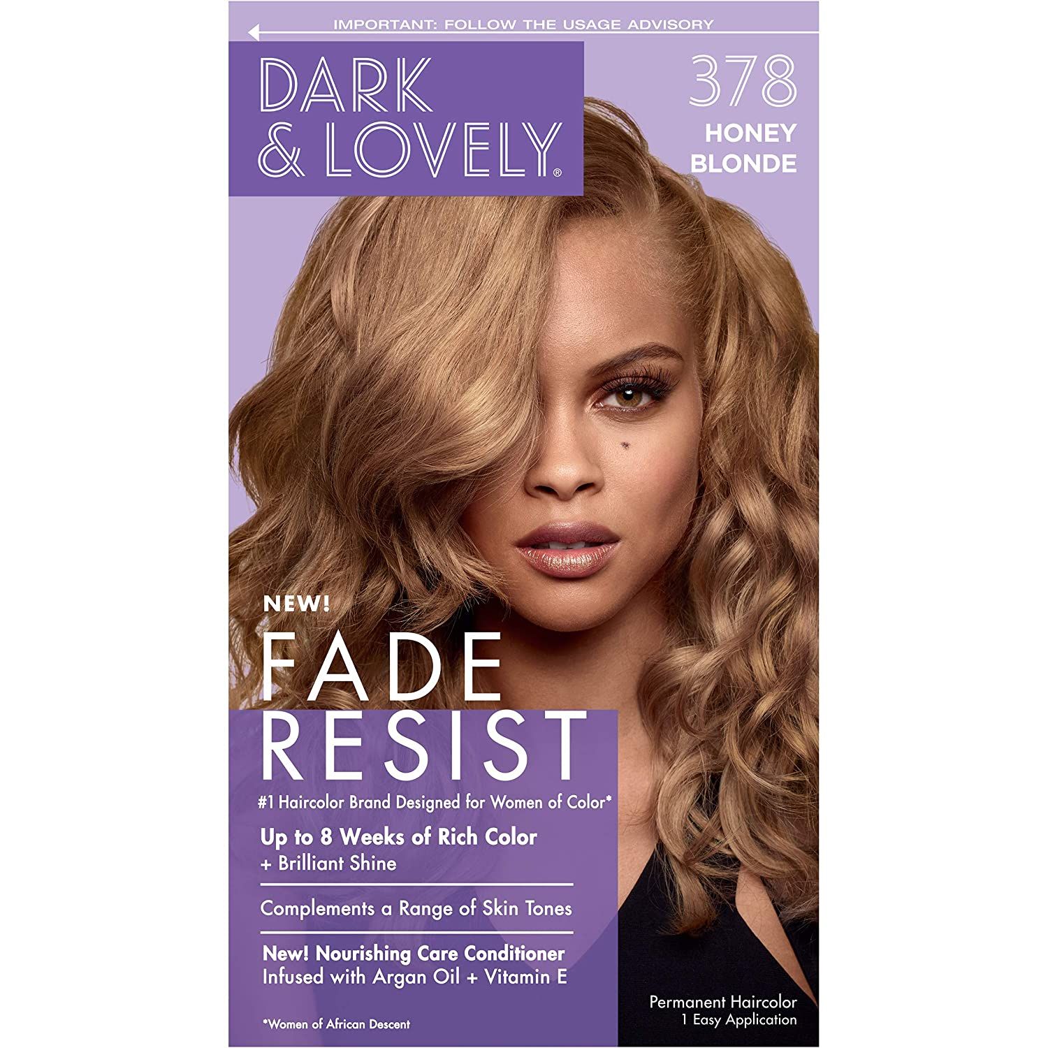 Dark & Lovely Fade Resist Honey Blonde Rich Conditioning Color 378