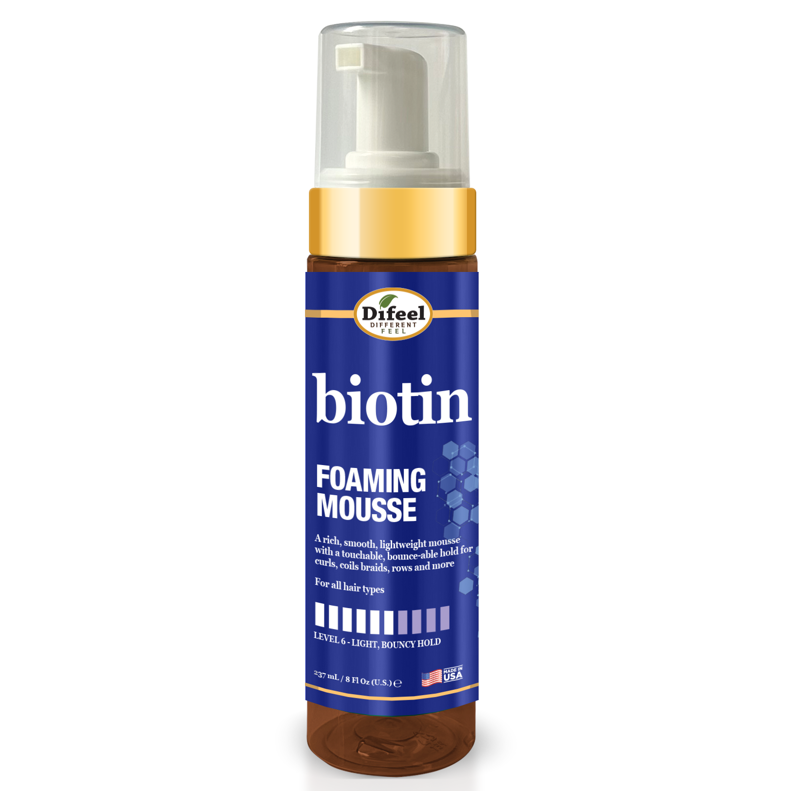 Difeel Biotin Foaming Mousse 237ml