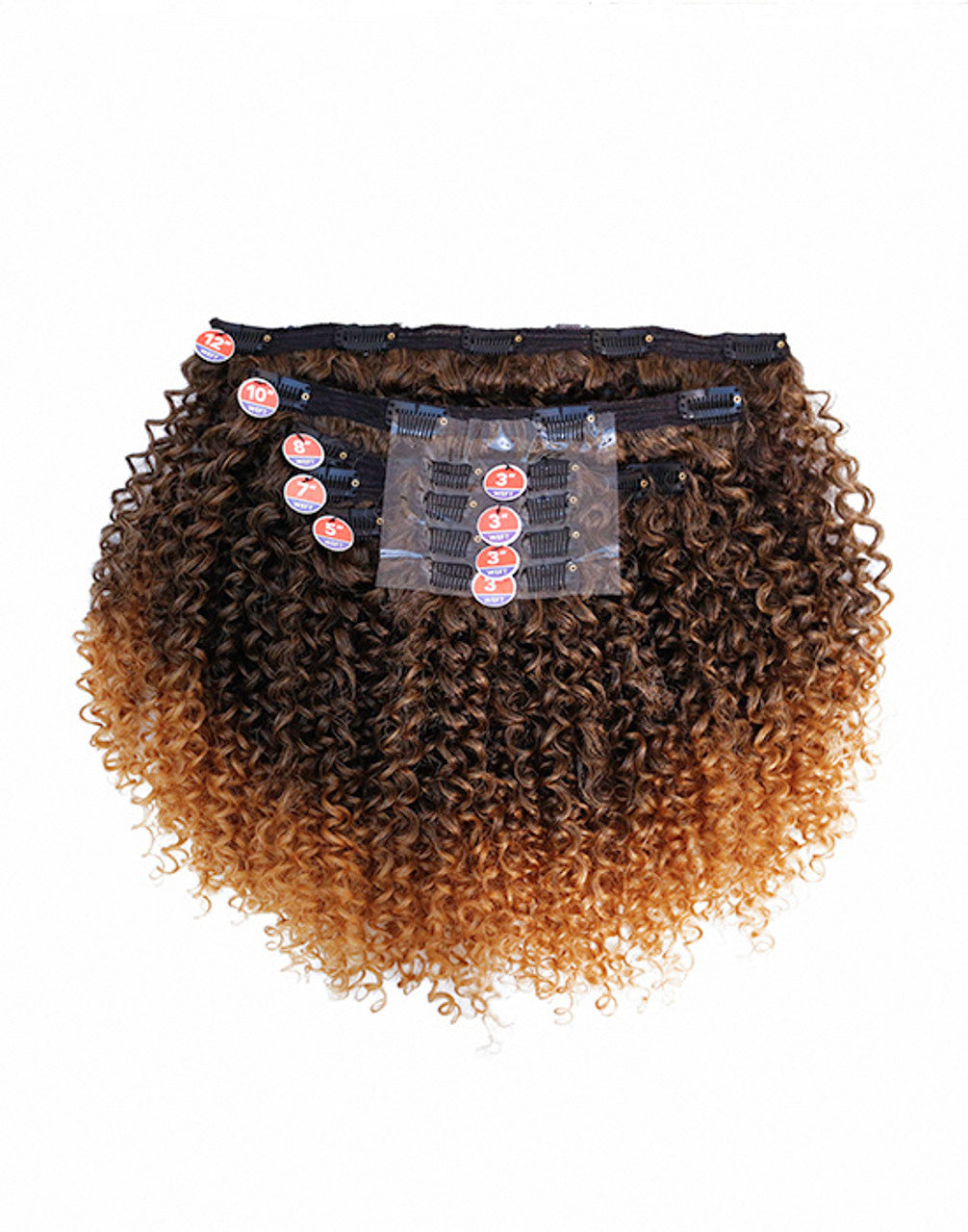 BIG BEAUTIFUL HAIR CLIP-IN - 4A KINKY CURLY