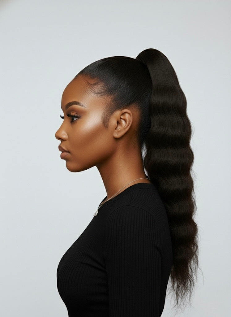 CHERISH DRAWSTRING PONYTAIL MERMAID 20