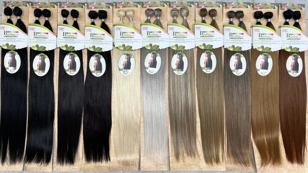 SLEEK CLASSIC BRAZILIAN - GLOSSY WEAVE 2PCS
