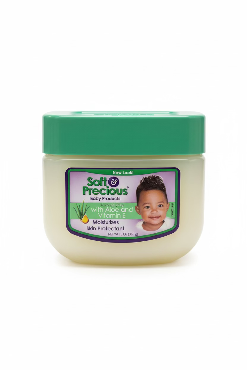 Soft and Precious Nursery Jelly with Vitamin E and Aloe Vera 384ml