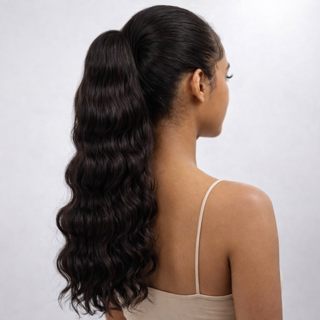 CHERISH DRAWSTRING PONYTAIL MERMAID 20