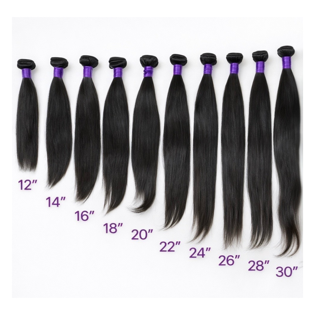 Natural Brazilian Virgin Hair - Straight