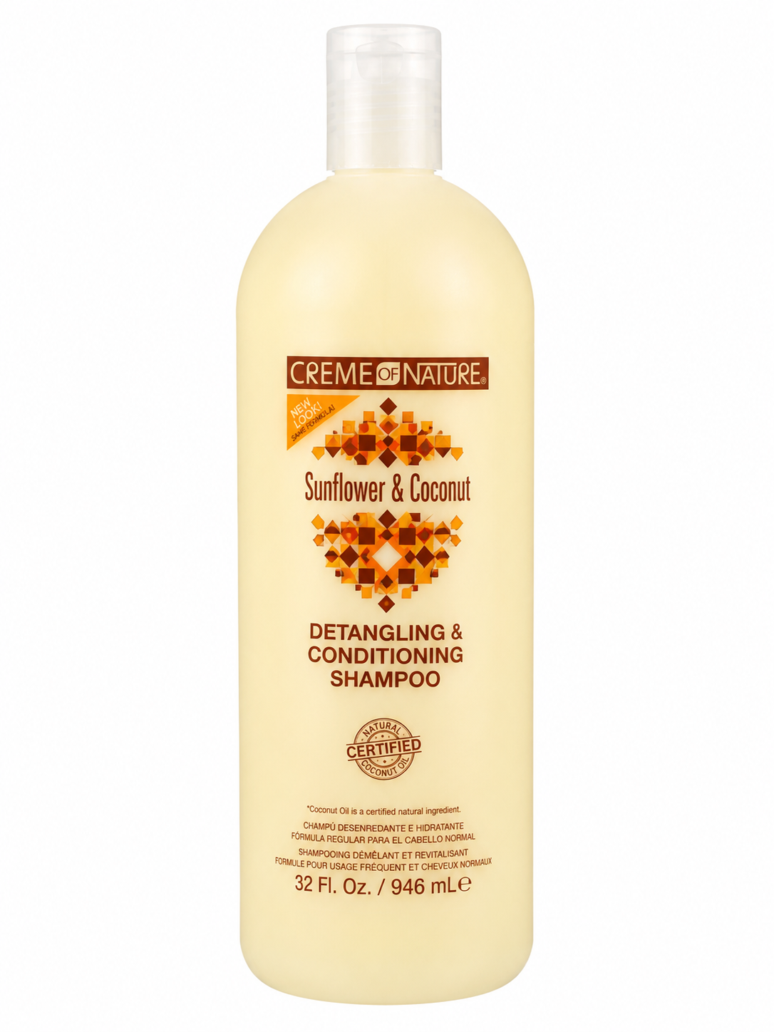 Creme of Nature Professional Sunflower & Coconut Detangling Conditioning Shampoo 946ml