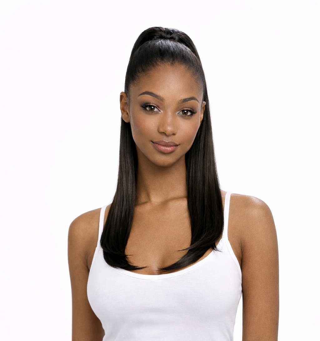 CHERISH DRAWSTRING PONYTAIL AMSTERDAM GIRL