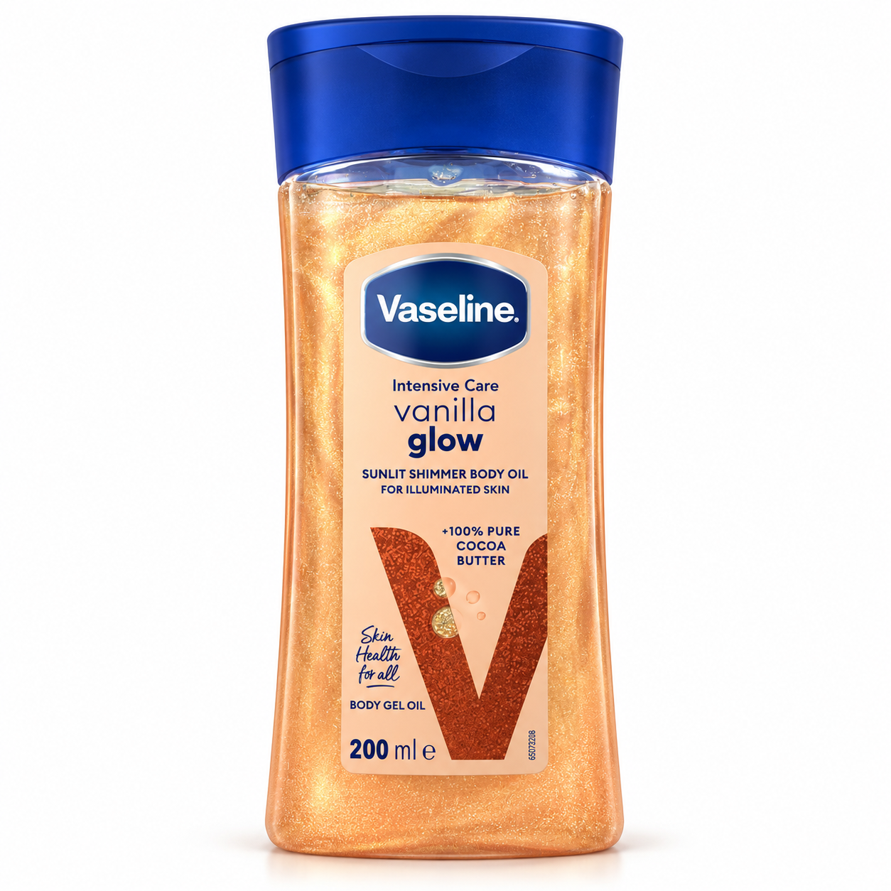 Vaseline Intensive Care Vanilla Glow Sunlit Shimmer Body Oil 200ml