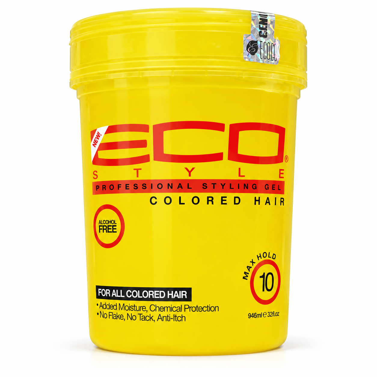 EcoStyle Professional Colored Hair Styling Gel 946ml