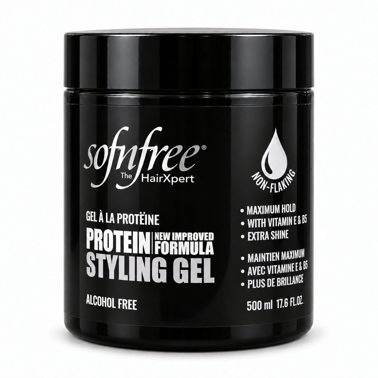Sofn'free Protein Styling Gel Dark 500ml