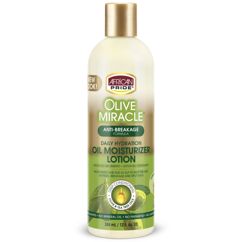 African Pride Olive Miracle Oil Moisturizing Lotion 355ml