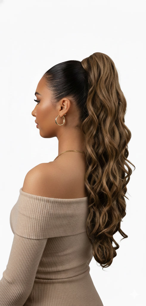 DOJA PONYTAIL LOOSE WAVE 26"