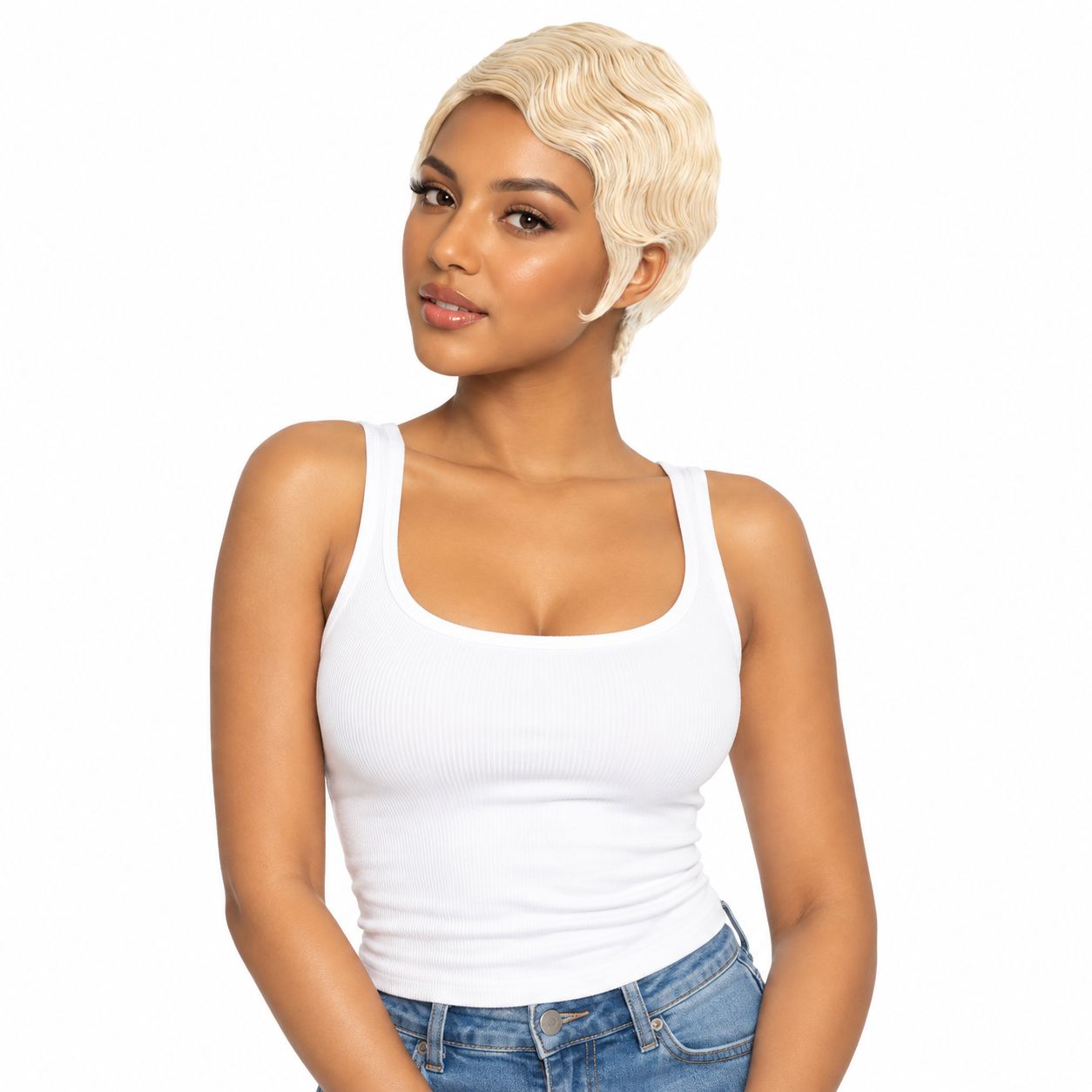 Spotlight Human Hair Wig Anita