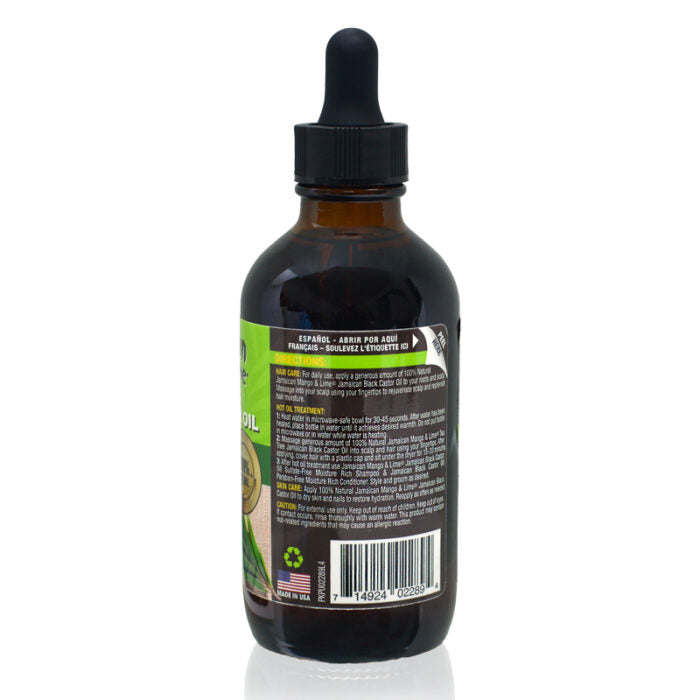 Jamaican Mango & Lime Jamaican Black Castor Oil Tea Tree Oil 118ml
