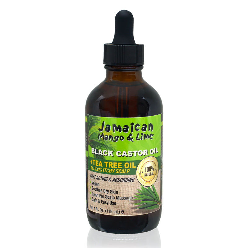 Jamaican Mango & Lime Jamaican Black Castor Oil Tea Tree Oil 118ml
