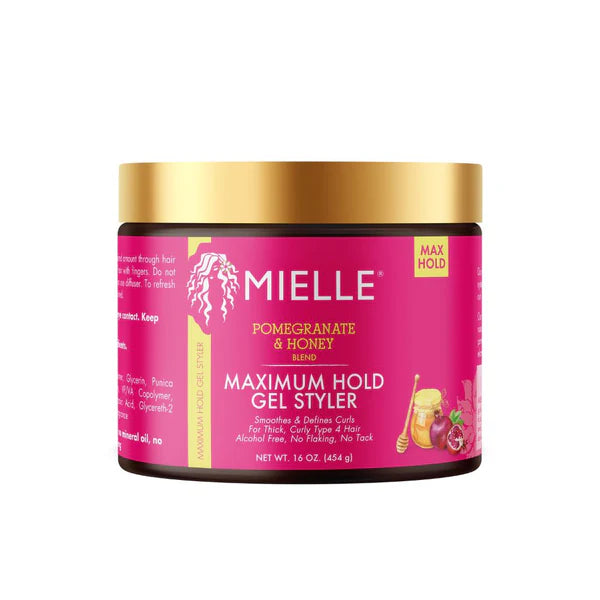 Mielle Pomegranate & Honey Maximum Hold Gel Styler 454g