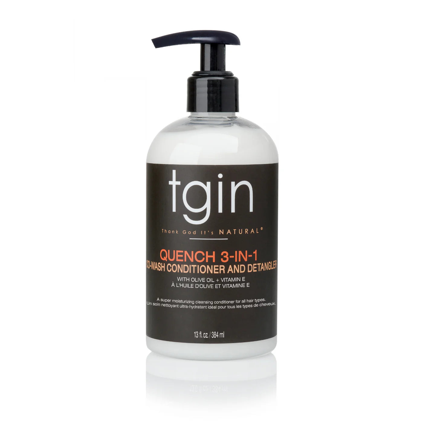 TGIN Quench 3-in-1 Co-Wash Conditioner and Detangler 384ml