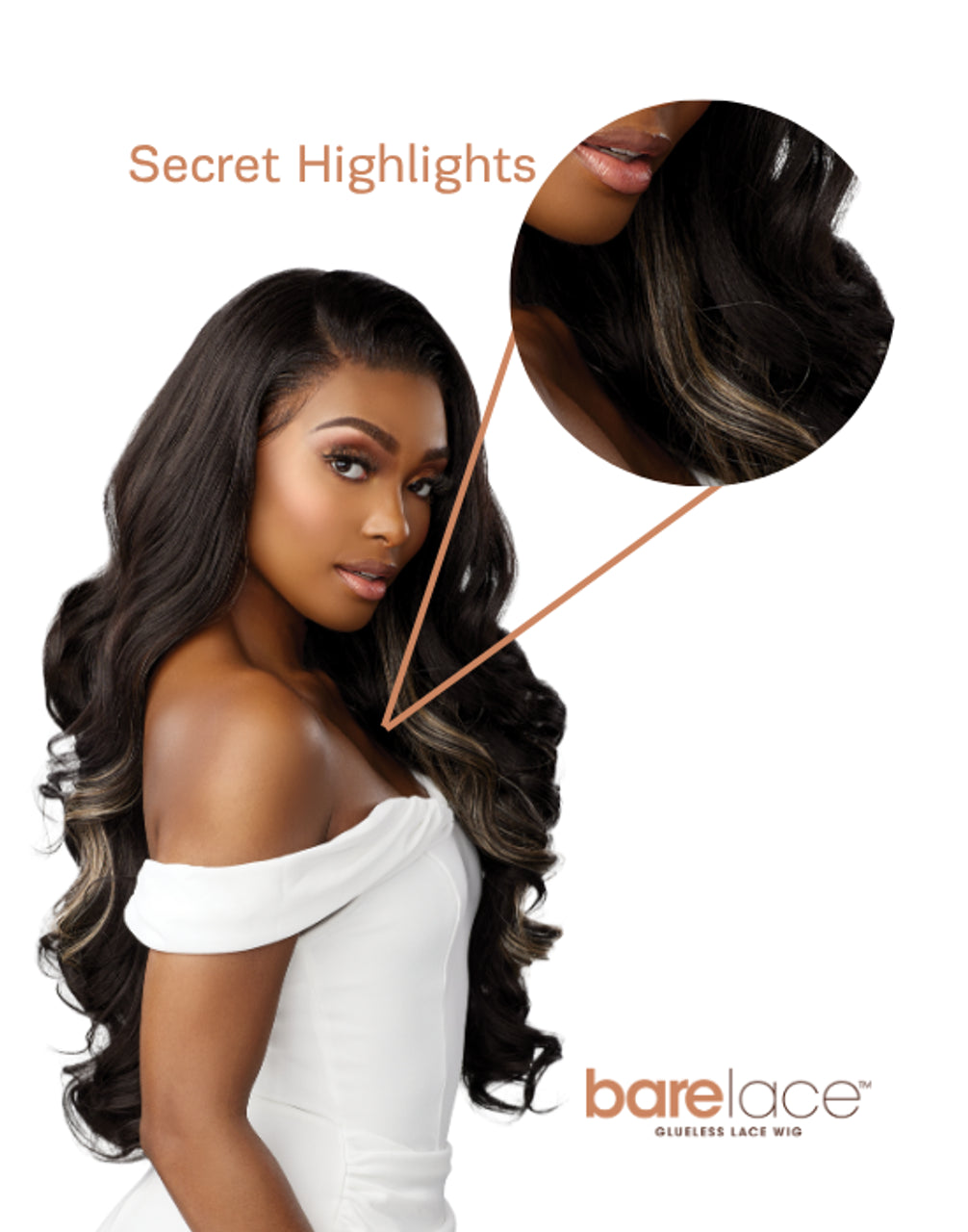 SENSATIONNEL BARE LACE WIG - UNIT 8