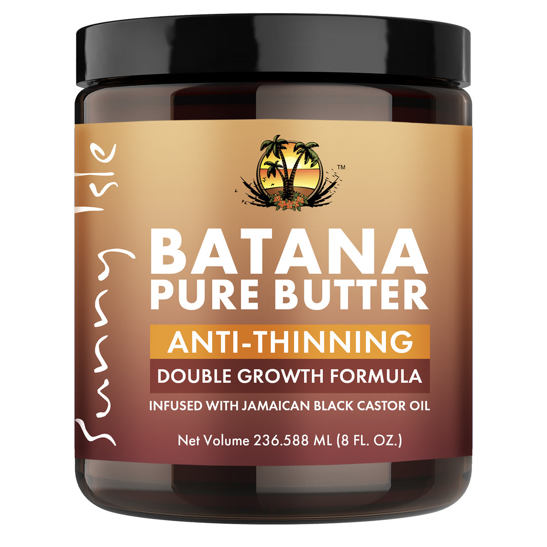 Sunny Isle Batana Anti-Thinning Pure Butter 8oz Infused with Jamaican Black Castor Oil 236,58 ml