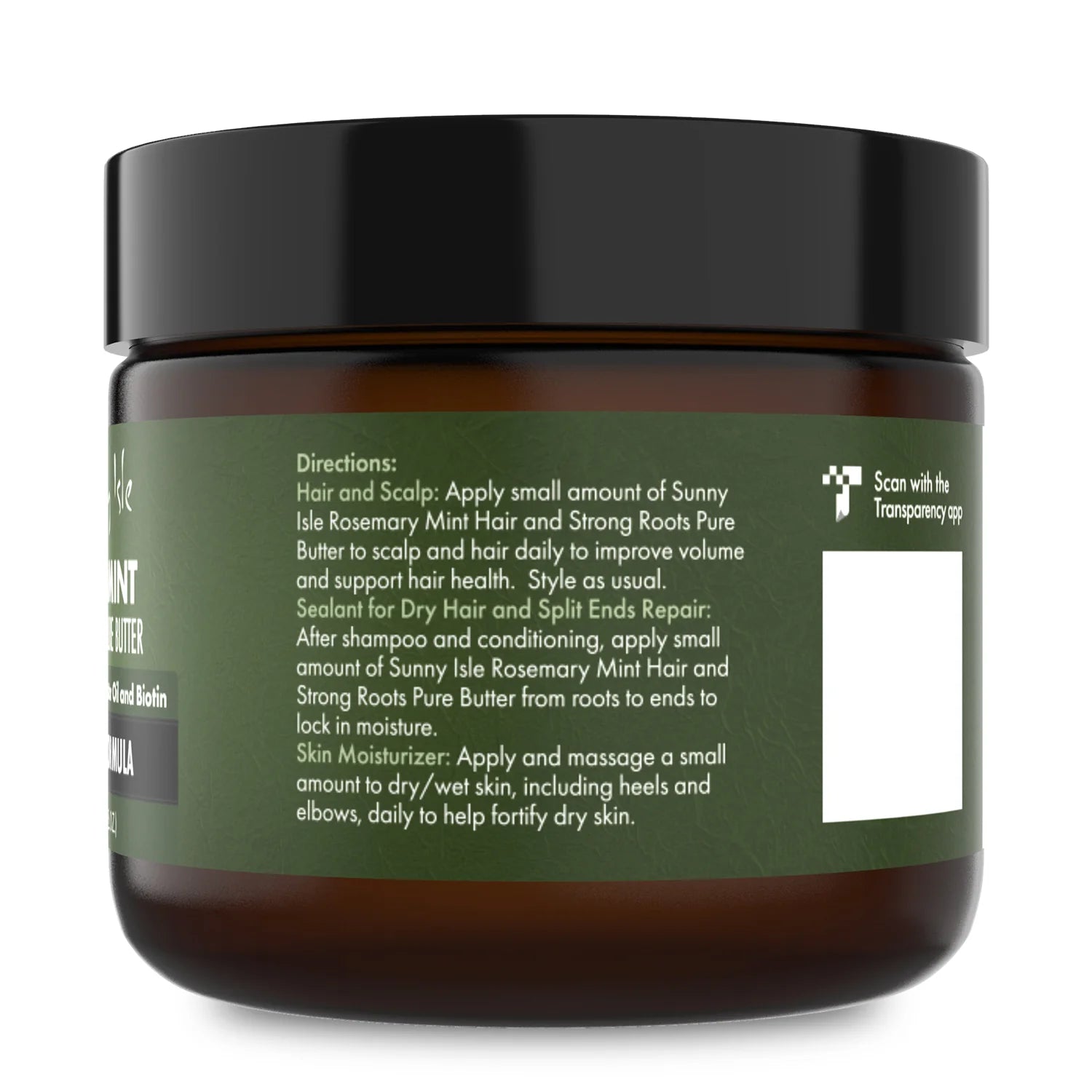 Sunny Isle Rosemary Mint Hair and Strong Roots Butter 59ml