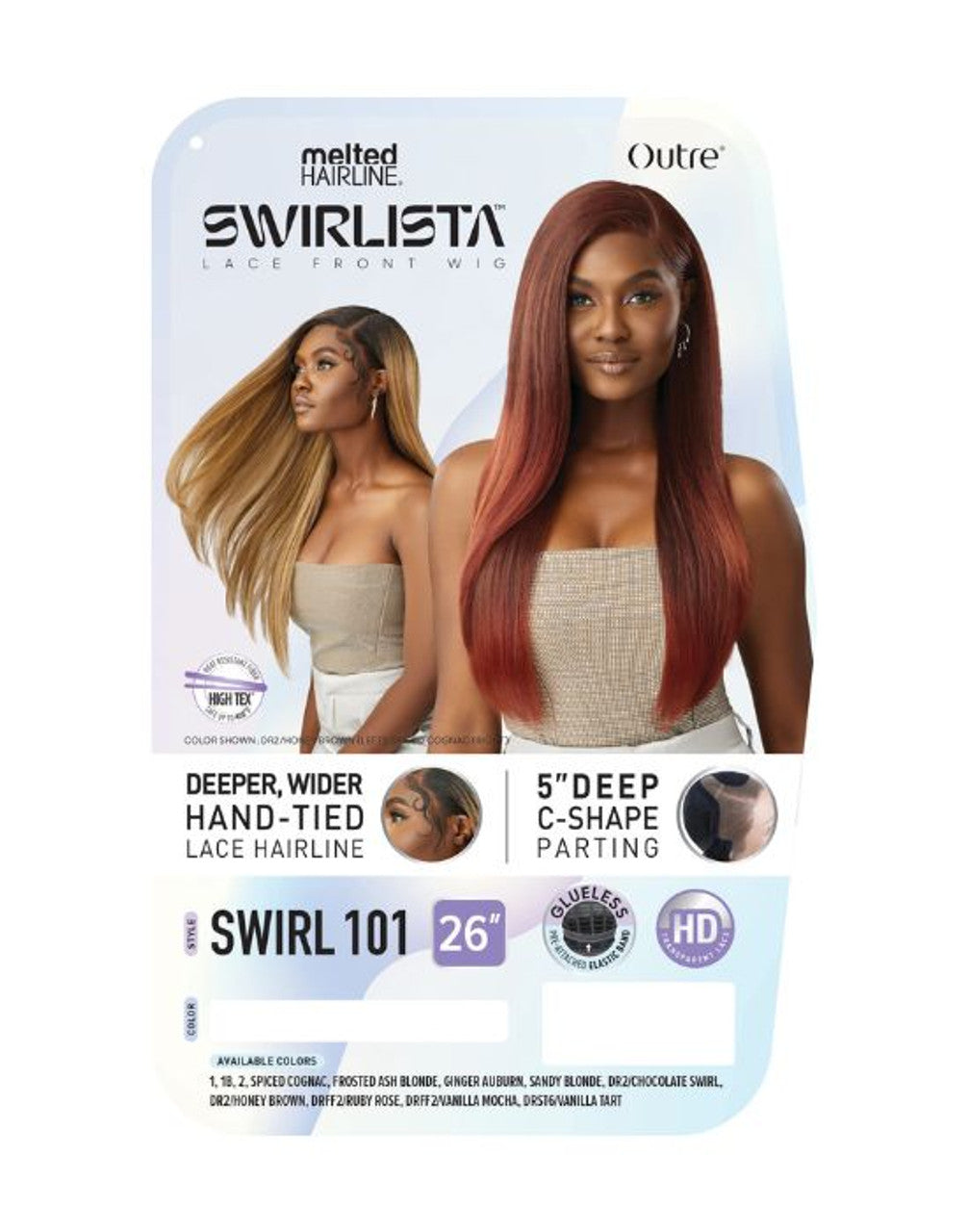 OUTRE MELTED HAIRLINE SWIRLISTA - SWIRL 101