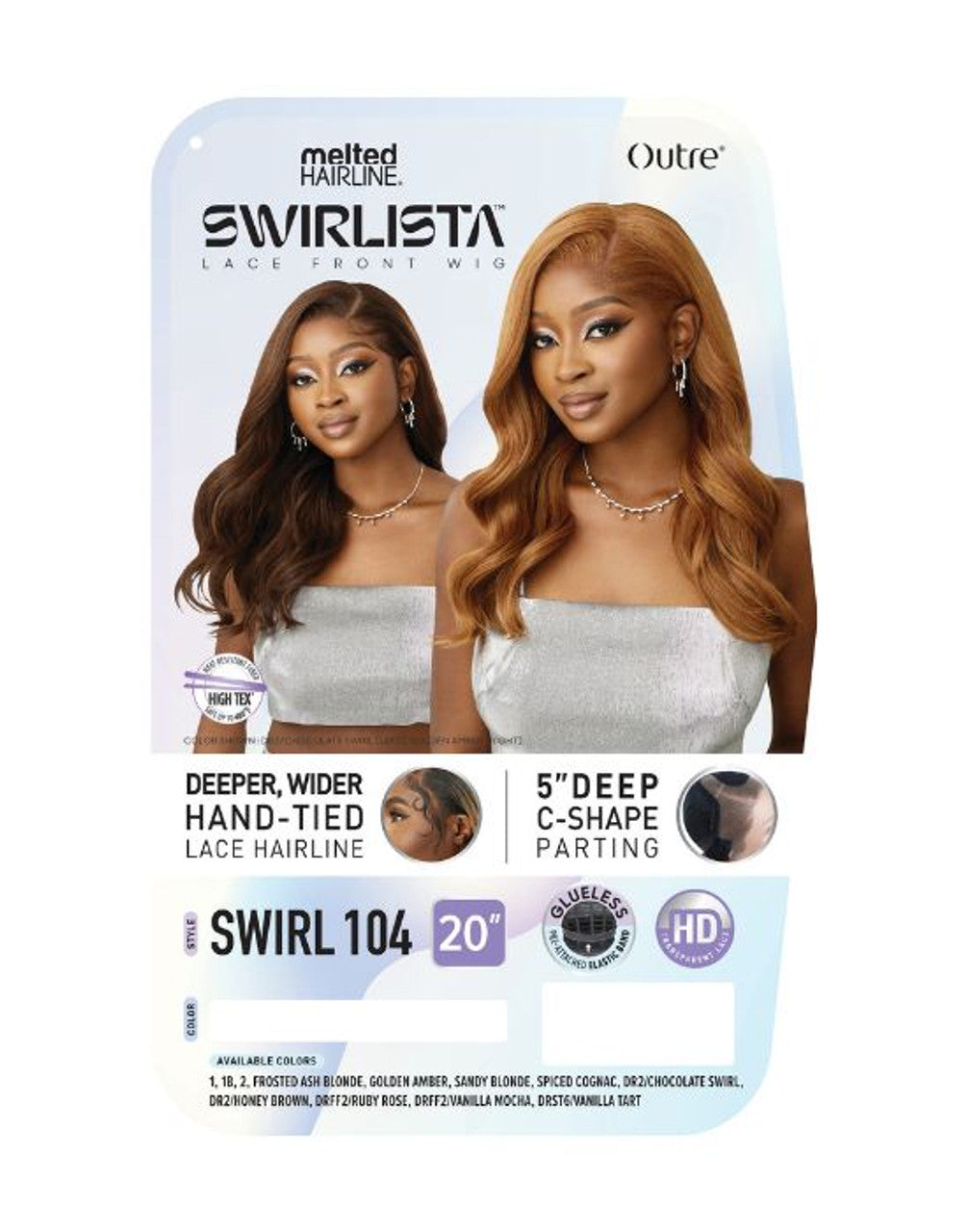 OUTRE MELTED HAIRLINE SWIRLISTA - SWIRL 104