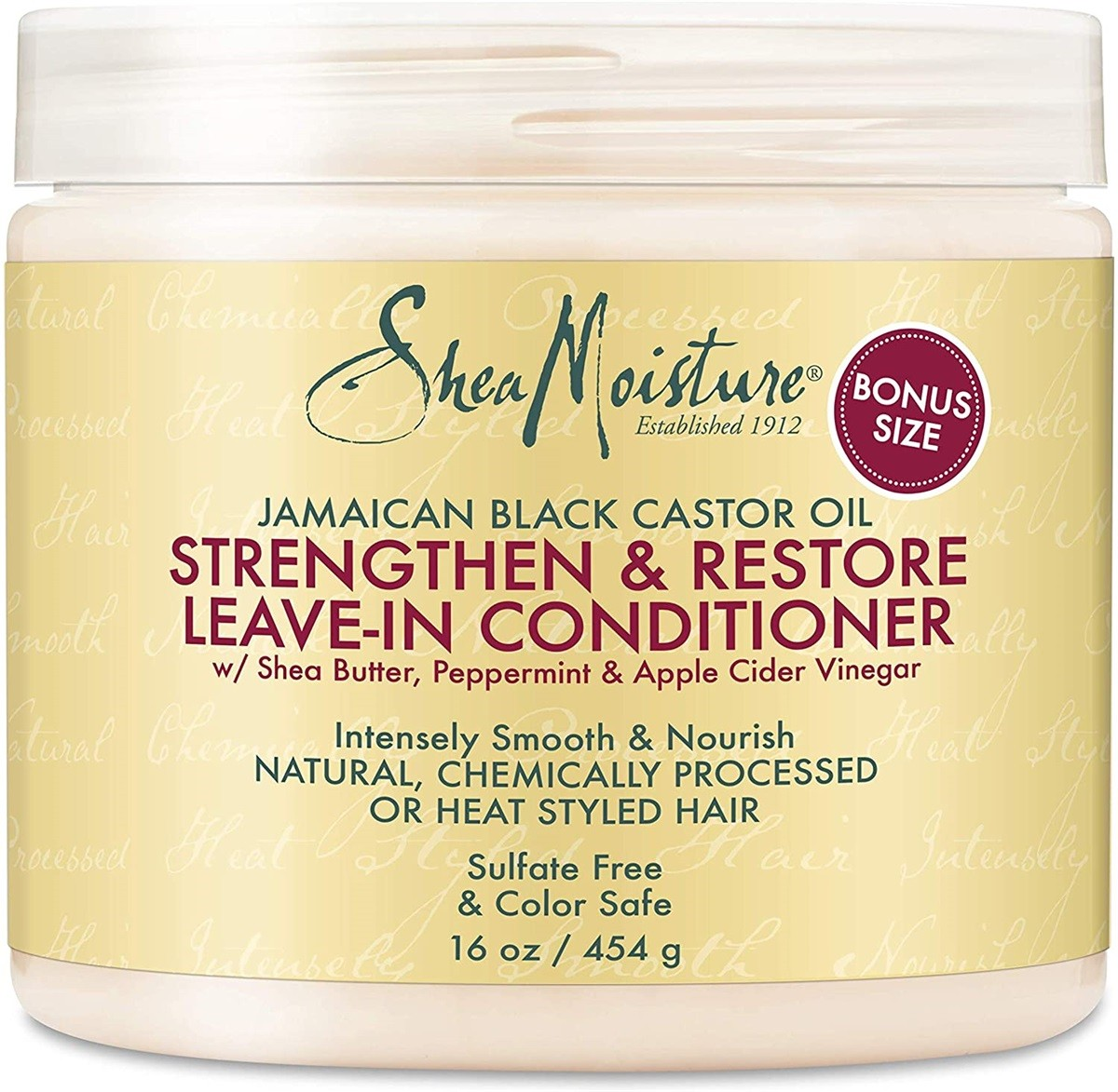 Shea Moisture Jamaican Black Castor Oil Strengthen & Restore Leave-In Conditioner 444ml