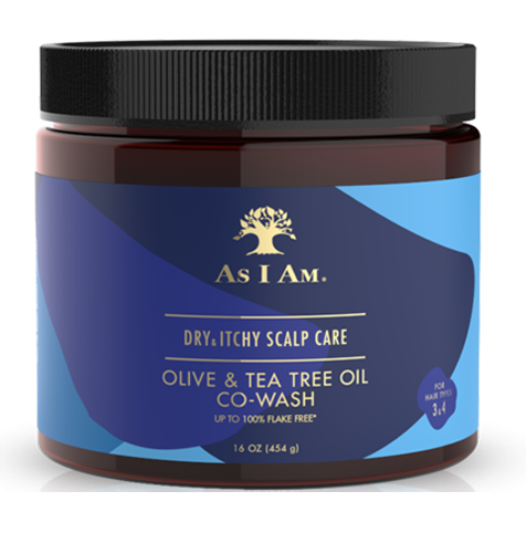 As I Am Dry & Itchy Olive and Tea Tree Oil Co-Wash 454g