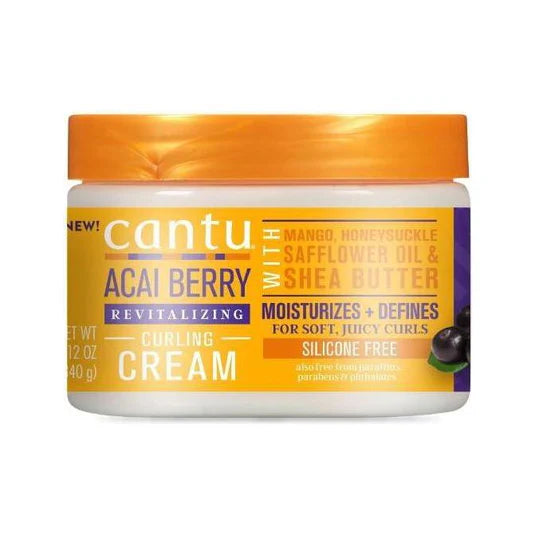 Cantu Acai Berry Revitalizing Curling Cream 340g