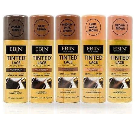 Ebin Tinted Lace Aerosol Spray 80ml