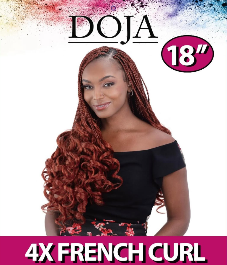 Doja 4x French Curl Braid 18"