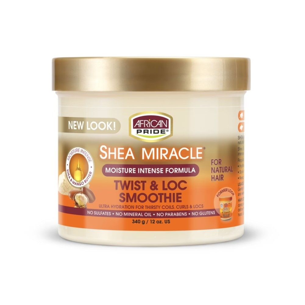 African Pride Shea Miracle Twist & Loc Smoothie 340g