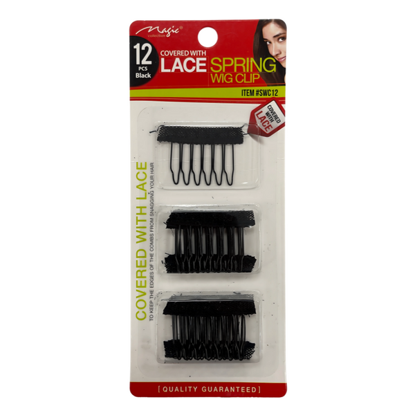 Lace Spring Wig Clips 12pcs - Rigbeauty Hair & Cosmetics