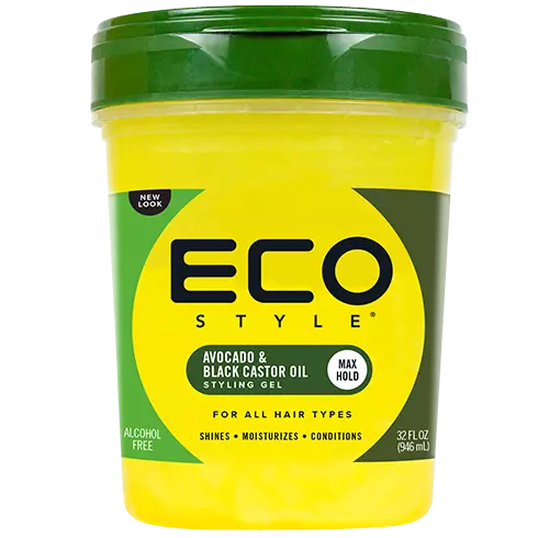 EcoStyle Professional Avocado & Black Castor Oil Styling Gel 946ml