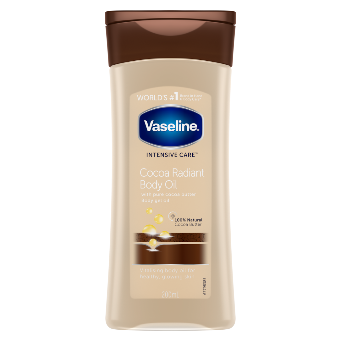 Vaseline Intensive Care Cocoa Radiant Body Oil 200ml